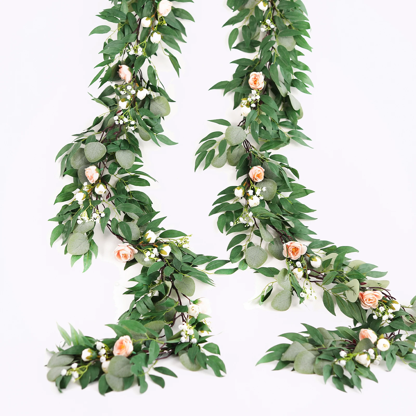 PARTY JOY Eucalyptus Willow Leaves Vines Artificial Flowers Rose Garland for Wedding Arch Greenery Backdrop Doorways Table Decor
PARTY JOY Eucalyptus Willow Leaves Vines Artificial Flowers Rose Garland for Wedding Arch Greenery Backdrop Doorways Table Decor