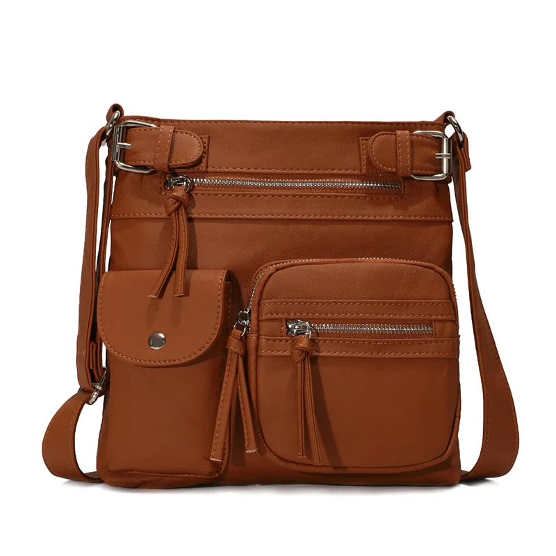 Multi Pockets Pu Leather Shoulder Bag Women's Luxury Handbags Fashion Crossbody Bags for Women Female Messenger Bag
Multi Pockets Pu Leather Shoulder Bag Women's Luxury Handbags Fashion Crossbody Bags for Women Female Messenger Bag
