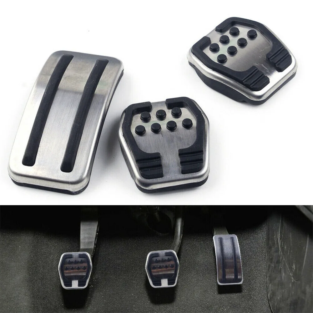 Car Brake Accelerator Clutch Pedal Covers Pad Set Manual For Ford Focus 2 MK2 Focus 3 MK3 2012-2016
Car Brake Accelerator Clutch Pedal Covers Pad Set Manual For Ford Focus 2 MK2 Focus 3 MK3 2012-2016