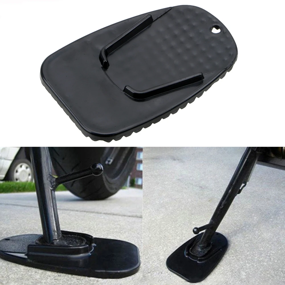 

Пластиковая боковая подставка для мотоцикла, подставка для поддержки ног, нескользящая пластина, универсальная черная автомобильная подст...