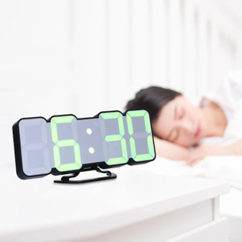 115 RGB Colors 3D LED Digital Clock Wall Clock Remote Control Temperature Alarm Sound Control Home Decor CE Certification
115 RGB Colors 3D LED Digital Clock Wall Clock Remote Control Temperature Alarm Sound Control Home Decor CE Certification