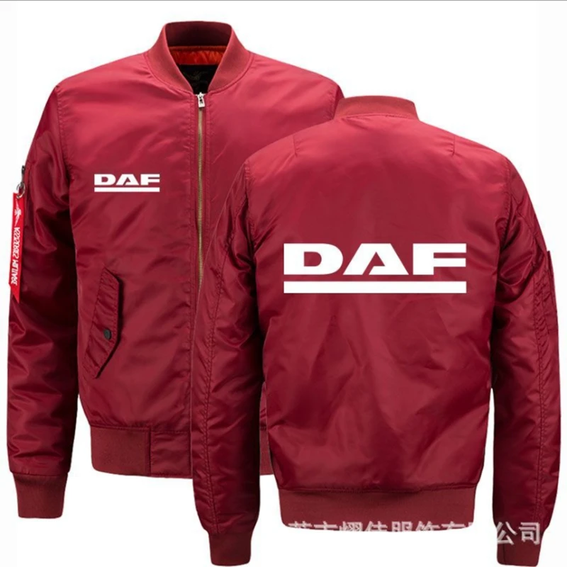 NEW Mens Warm DAF Fly Pilot jacket Car Logo Print Sweatshirt Hip Hop Male Clothing jacket
NEW Mens Warm DAF Fly Pilot jacket Car Logo Print Sweatshirt Hip Hop Male Clothing jacket