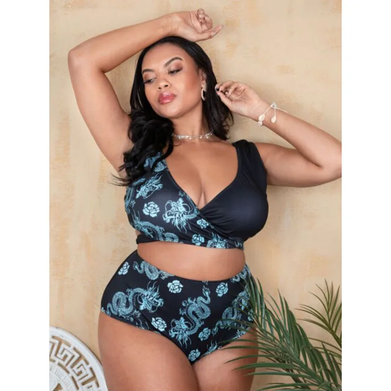 Women Sexy Bandage Beach Bathing Suits Female Plus Size Two Piece Swimsuit Brazilian Floral Printed High Waisted Bikini Set
Women Sexy Bandage Beach Bathing Suits Female Plus Size Two Piece Swimsuit Brazilian Floral Printed High Waisted Bikini Set