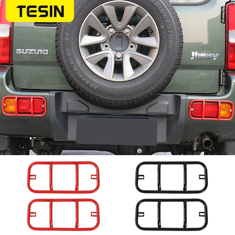 TESIN Metal Rear Fog Light Cover Trim Guards Protector Bumper Car Accessories Fog Lamp Car Styling For Suzuki Jimny 2007-2017
TESIN Metal Rear Fog Light Cover Trim Guards Protector Bumper Car Accessories Fog Lamp Car Styling For Suzuki Jimny 2007-2017
