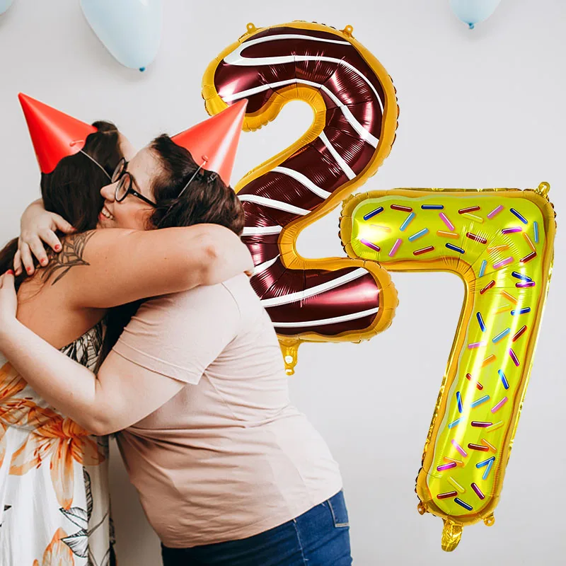 32inch Donut Number Foil Balloons Kids Happy Birthday Digital Balloon Wedding Birthday Party Air Globos Decoration Baby Shower 8
32inch Donut Number Foil Balloons Kids Happy Birthday Digital Balloon Wedding Birthday Party Air Globos Decoration Baby Shower 8