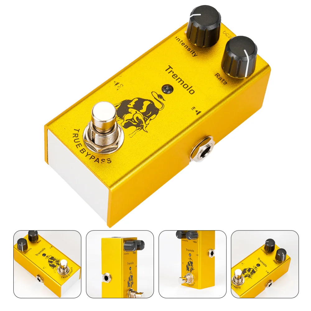Tremolo Mini Guitar Effect with and Rate Control with True Bypass
Tremolo Mini Guitar Effect with and Rate Control with True Bypass