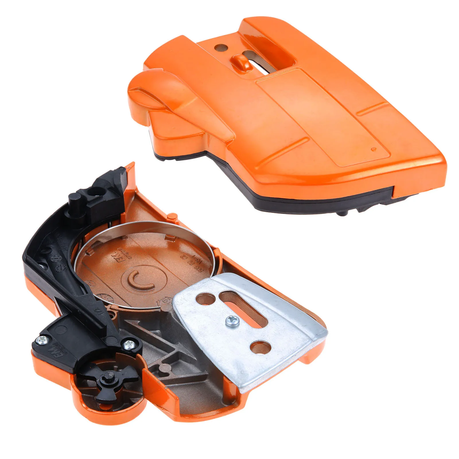 1Pcs Chain Brake Side Cover with Chain Sprocket fit Husqvarna 340, 345, 346XP, 350, 351, 353, 355, 357XP and 359 chainsaws.
1Pcs Chain Brake Side Cover with Chain Sprocket fit Husqvarna 340, 345, 346XP, 350, 351, 353, 355, 357XP and 359 chainsaws.