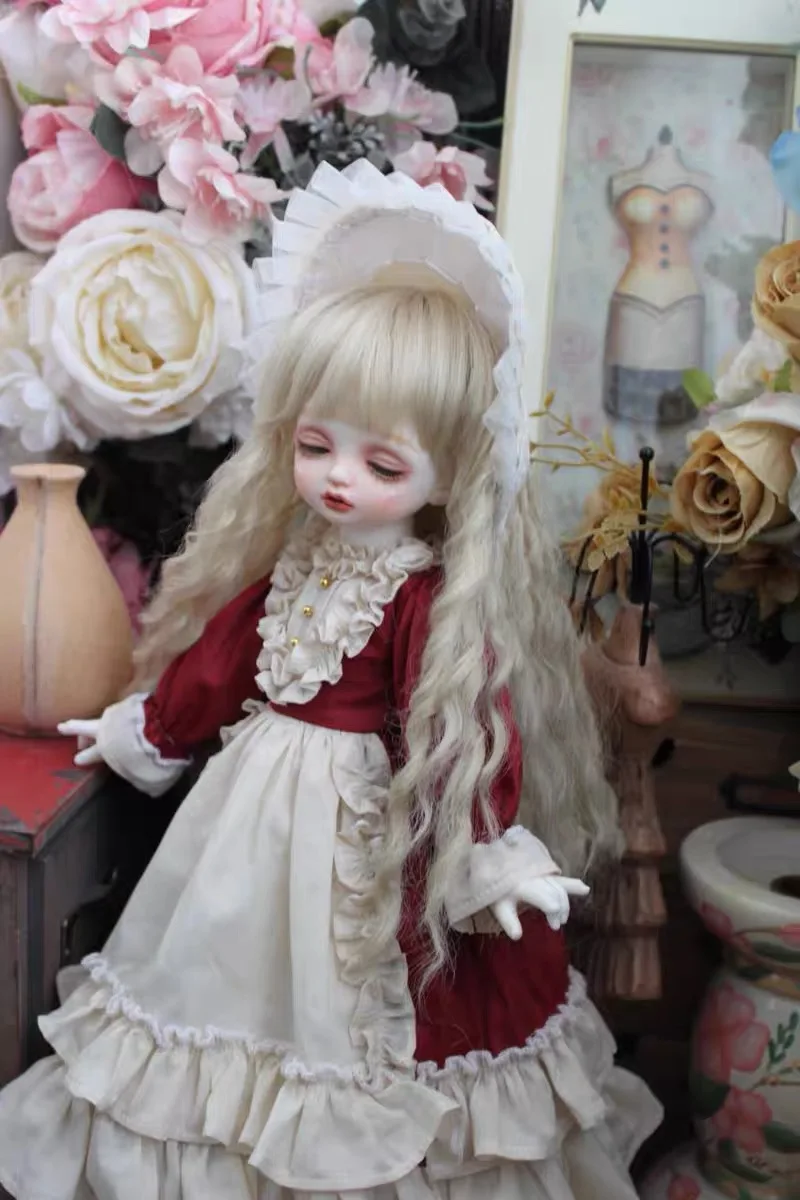 Handmade 30CM BJD Dolls Clothes Cute Fashion Apron Dress Accessories Princess Blythe Doll 60Cm Ob24 Body Wig Hat Free Shipping
Handmade 30CM BJD Dolls Clothes Cute Fashion Apron Dress Accessories Princess Blythe Doll 60Cm Ob24 Body Wig Hat Free Shipping