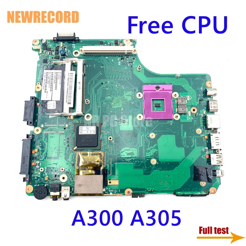 Материнская плата DDR2 для ноутбука TOSHIBA Satellite A300 A305 с ГПУ слотами | Компьютеры и