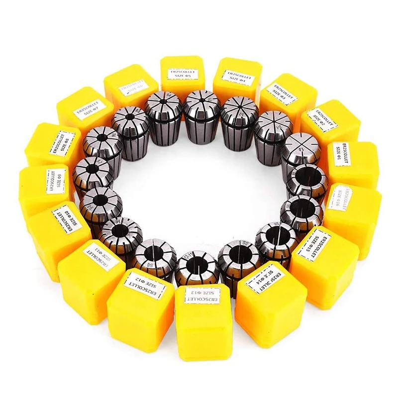 ER25 Collet Set Chuck with MT2 ER25 M10 Motor Extension Rod, CNC Engraving Machine or Milling Lathe Tool
ER25 Collet Set Chuck with MT2 ER25 M10 Motor Extension Rod, CNC Engraving Machine or Milling Lathe Tool