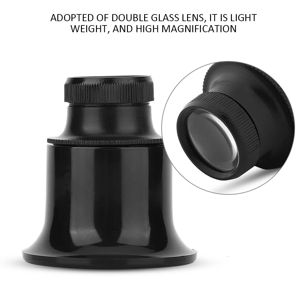 20X Jeweler Watch Repair Magnifier Portable Monocular Magnifying Glass Loupe for Eye Magnifier Lens Watchmakers Jewelry Tools
20X Jeweler Watch Repair Magnifier Portable Monocular Magnifying Glass Loupe for Eye Magnifier Lens Watchmakers Jewelry Tools