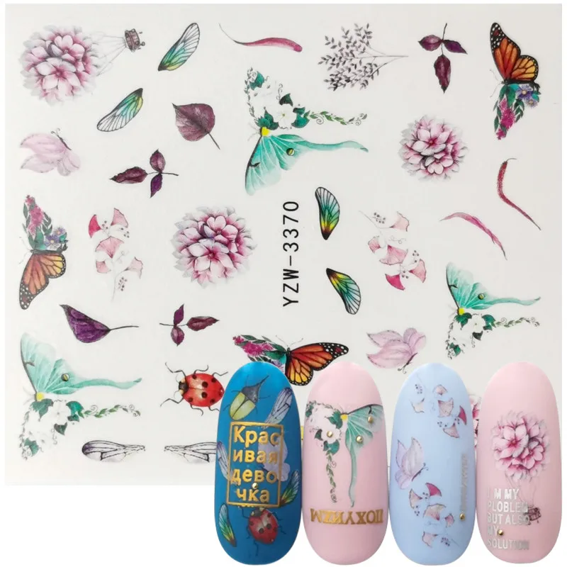 Nail Sticker Water Decals Butterfly Flower Insect Series Nail Tips Manicure Full Wraps Nail Decor 32 Designs For Choose
Nail Sticker Water Decals Butterfly Flower Insect Series Nail Tips Manicure Full Wraps Nail Decor 32 Designs For Choose