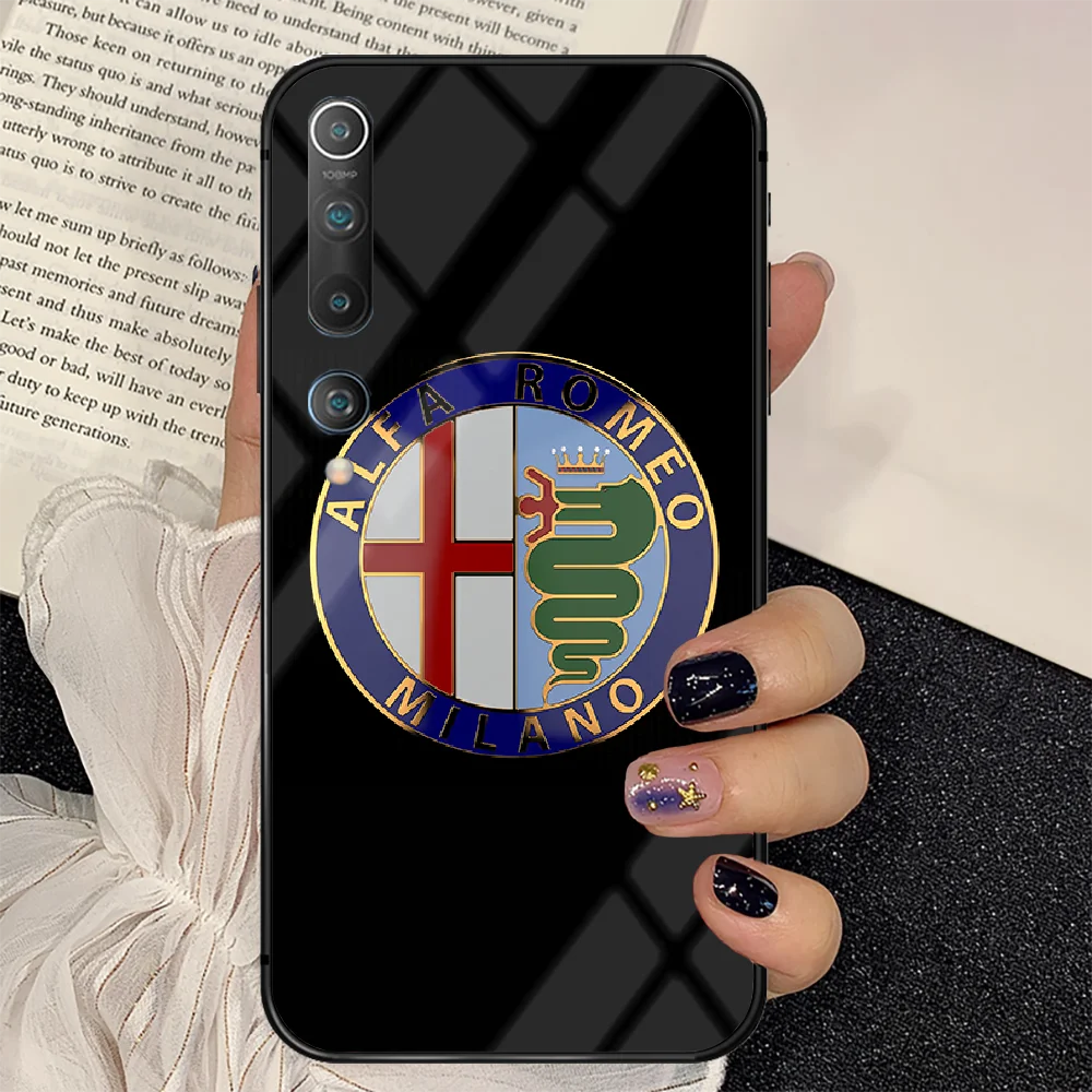 Car Alfa Romeo Logo Phone Tempered Glass Case Cover for Xiaomi Mi A F X POCO M Note 3 9 10 11 i T Pro Lite 3D Silicone Black
Car Alfa Romeo Logo Phone Tempered Glass Case Cover for Xiaomi Mi A F X POCO M Note 3 9 10 11 i T Pro Lite 3D Silicone Black