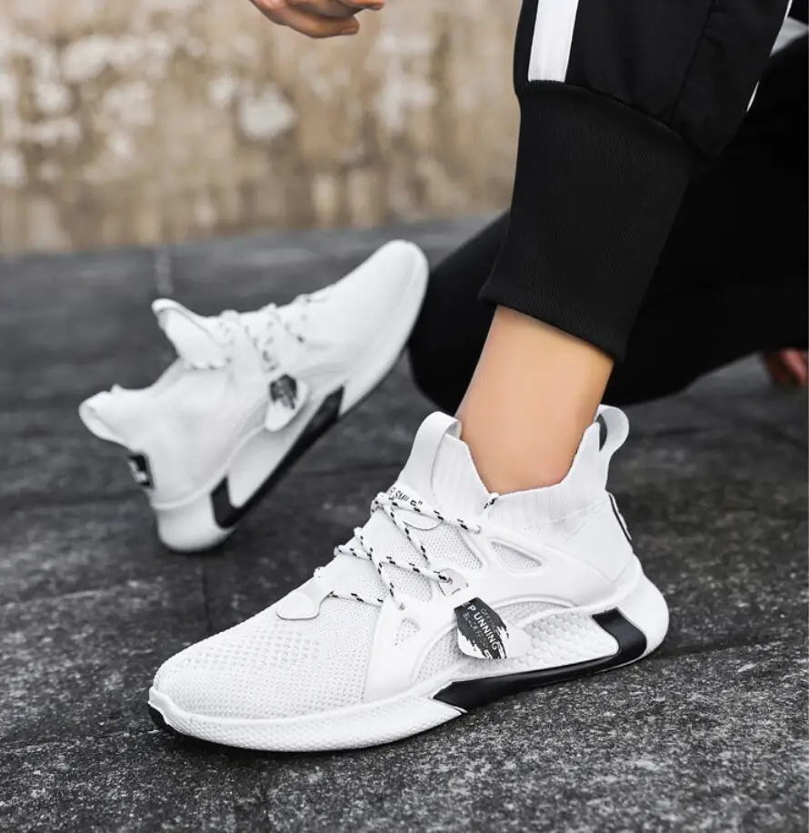 2021 New Flying woven sneakers men casual shoes outdoor sports shoes men running shoes board shoes men breathable Travel shoes
2021 New Flying woven sneakers men casual shoes outdoor sports shoes men running shoes board shoes men breathable Travel shoes