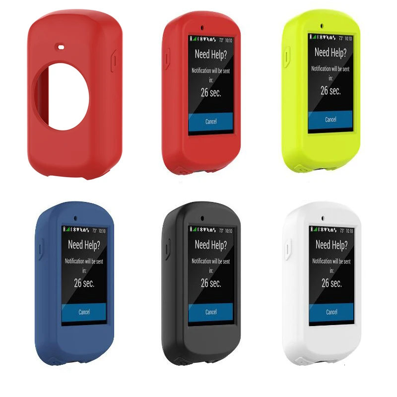 Матовый черный мягкий силиконовый чехол из ТПУ для Garmin Edge 830 530 GPS противоударный