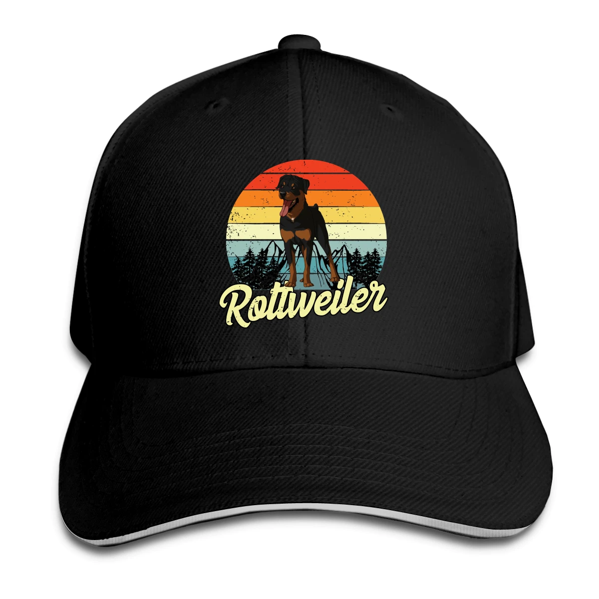 Vintage Rottweiler Dog Hat Baseball Cap for Men Women Fashion Adjustable Sun Hat 
Vintage Rottweiler Dog Hat Baseball Cap for Men Women Fashion Adjustable Sun Hat