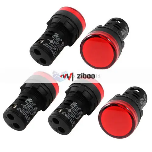5Pcs 22mm AC/DC110V Energy Saving Red LED Indicator Pilot Signal Light Lamp.
5Pcs 22mm AC/DC110V Energy Saving Red LED Indicator Pilot Signal Light Lamp.