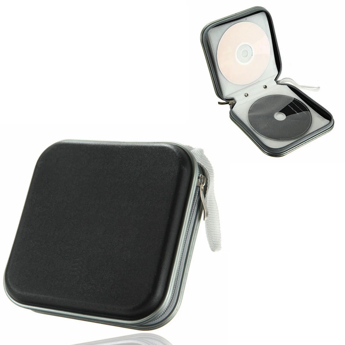 40pcs 15.5*15.5*5cm Disc Double-side CD DVD Storage Case Organizer Holder Hard Wallet Black CD Bag Plastic+PP
40pcs 15.5*15.5*5cm Disc Double-side CD DVD Storage Case Organizer Holder Hard Wallet Black CD Bag Plastic+PP