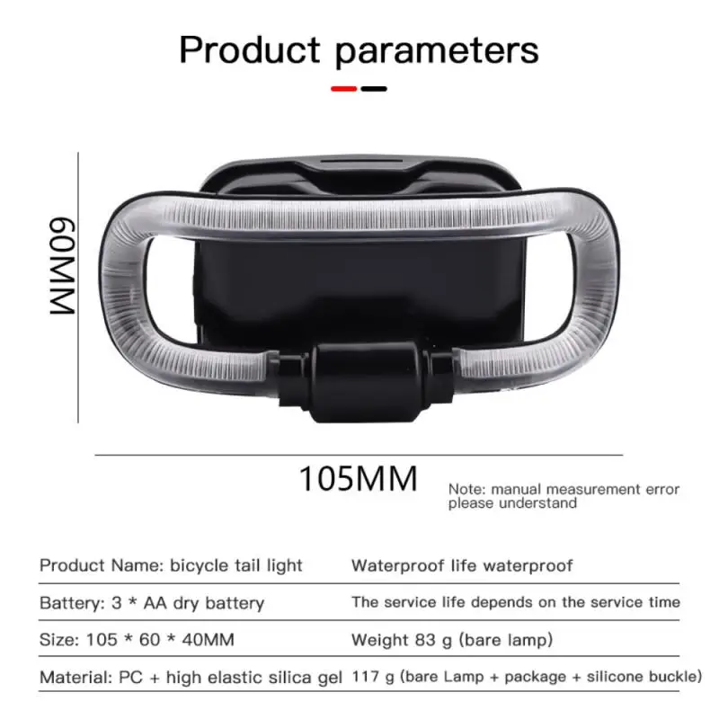 Bicycle Highlight Tail Light 200 Meter Visible Distance Waterproof LED Bicycle Outdoor Safety Warning Bicycle Light Dropshipping
Bicycle Highlight Tail Light 200 Meter Visible Distance Waterproof LED Bicycle Outdoor Safety Warning Bicycle Light Dropshipping