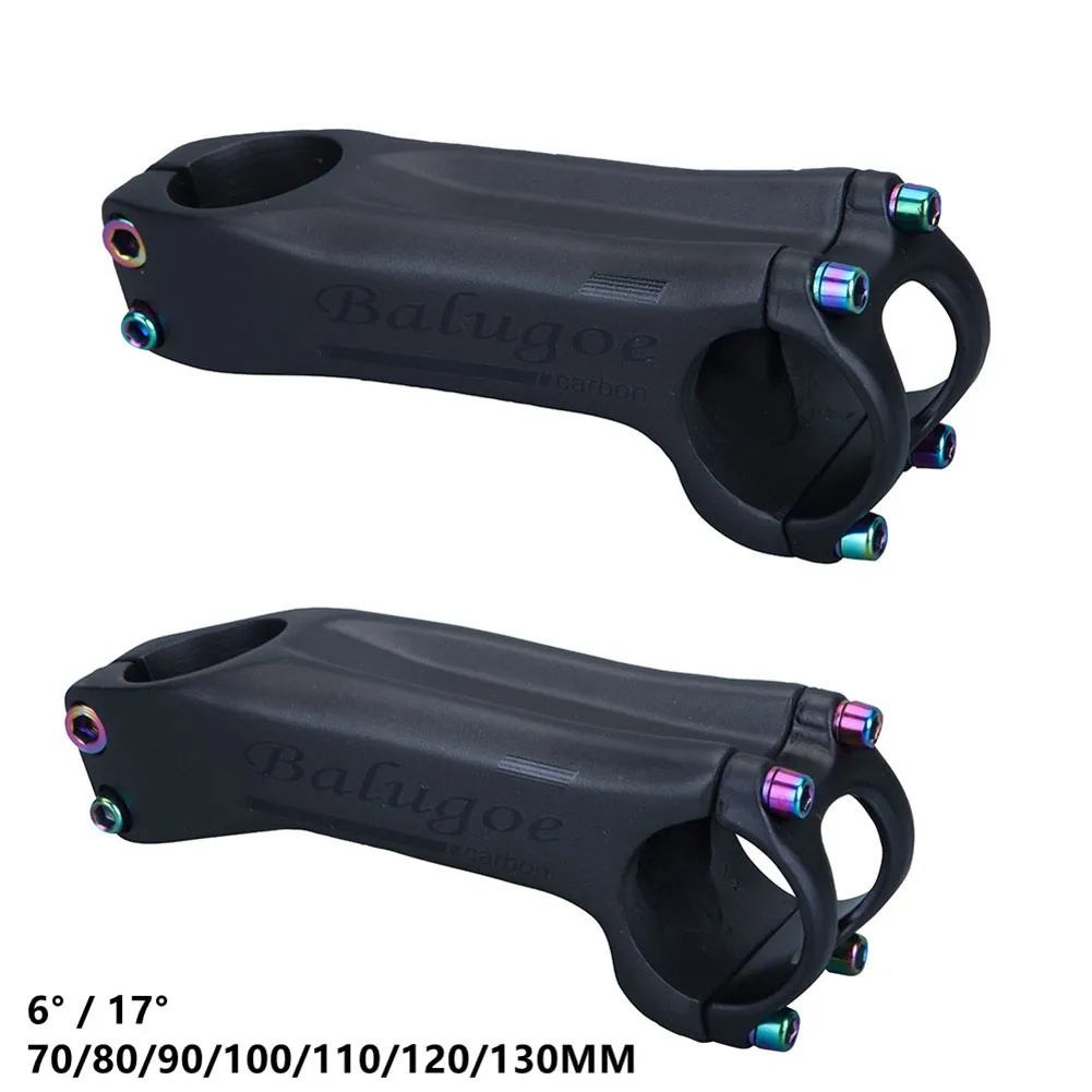 BALUGO 6°/17° Carbon Bicycle Stem MTB Road Bike Handle Bar Stem 31.8 X 70-130MM Bike Carbon Stem Cycling Parts Bicycle Stem
BALUGO 6°/17° Carbon Bicycle Stem MTB Road Bike Handle Bar Stem 31.8 X 70-130MM Bike Carbon Stem Cycling Parts Bicycle Stem