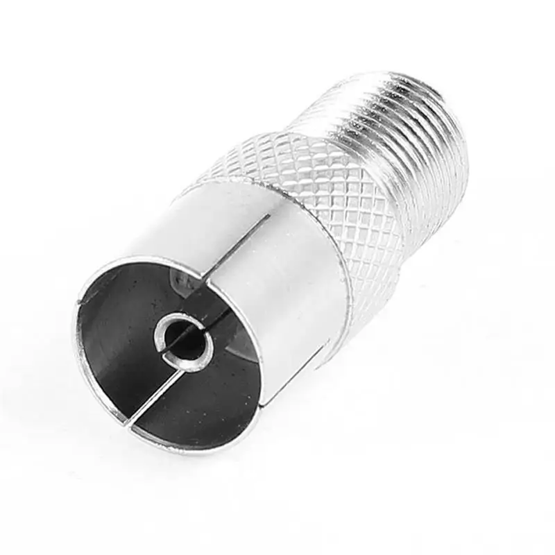 2 PCS F Female to IEC Male Adapter PAL Plug 9.5mm Amplifier Satellite Indoor Antenna RF Coax Connector for Digital TV
2 PCS F Female to IEC Male Adapter PAL Plug 9.5mm Amplifier Satellite Indoor Antenna RF Coax Connector for Digital TV