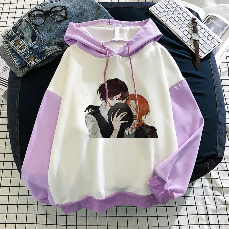 2021 Bungou Stray Dogs Japanese Anime Hoodies Women Cartoon Oversized Hoodie Harajuku Unisex Sweatshirts Tops Essentials Hoodie
2021 Bungou Stray Dogs Japanese Anime Hoodies Women Cartoon Oversized Hoodie Harajuku Unisex Sweatshirts Tops Essentials Hoodie