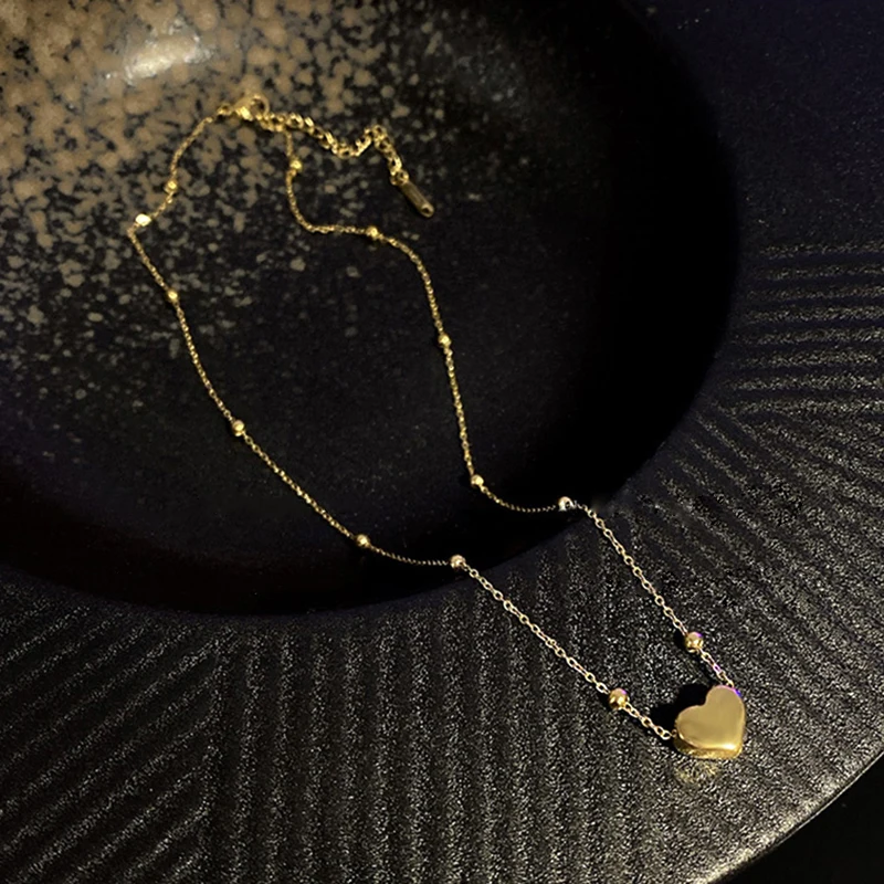 Charm Elegant Heart Shaped Necklace for Women Original Design Charming Temperament High Quality Jewelry Chain Wedding Party Gift
Charm Elegant Heart Shaped Necklace for Women Original Design Charming Temperament High Quality Jewelry Chain Wedding Party Gift