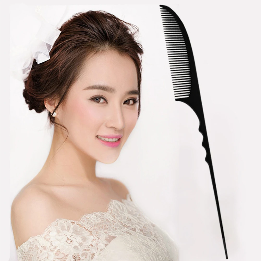Fine-tooth Ponytail Comb Anti-static Hair Style Rat Tail Comb Pin Barbers Combs Anti-static Hairdressing Combs
Fine-tooth Ponytail Comb Anti-static Hair Style Rat Tail Comb Pin Barbers Combs Anti-static Hairdressing Combs