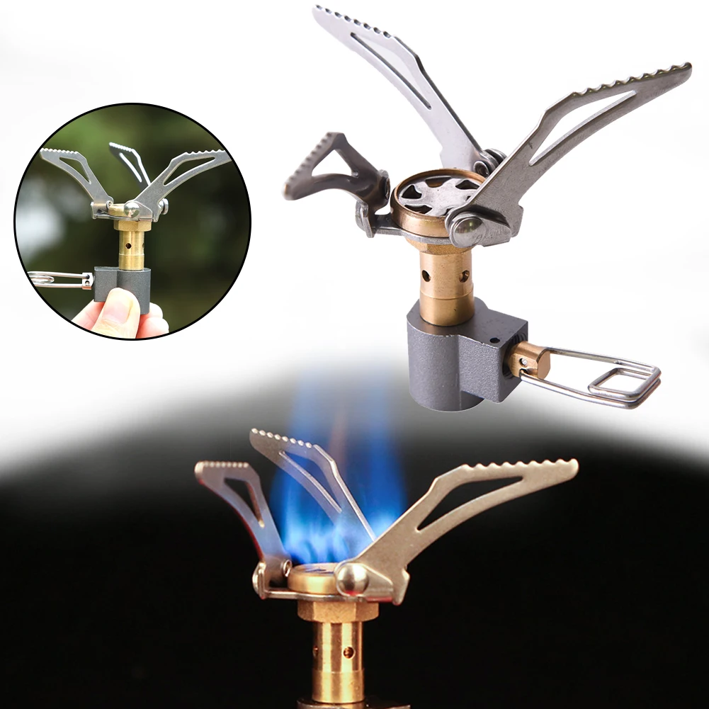 Super mini 45g outdoor stove head collapsible titanium mini camping stove survival furnace 3000W pocket picnic cooker gas cooker
Super mini 45g outdoor stove head collapsible titanium mini camping stove survival furnace 3000W pocket picnic cooker gas cooker