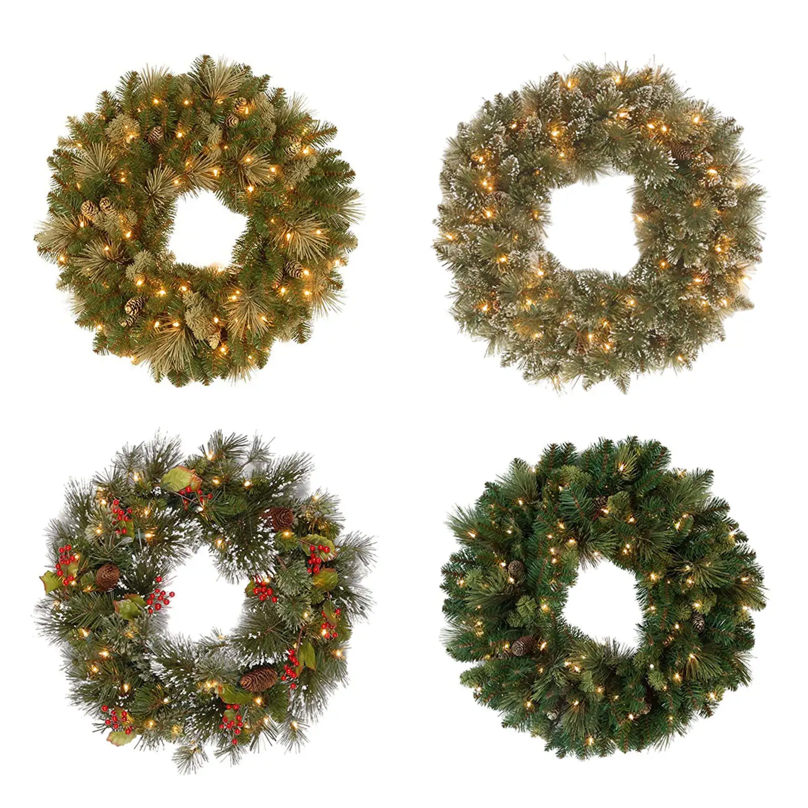 Christmas Garland Accessory with LED Lights for Celebration Holiday Festival Christmas
Christmas Garland Accessory with LED Lights for Celebration Holiday Festival Christmas