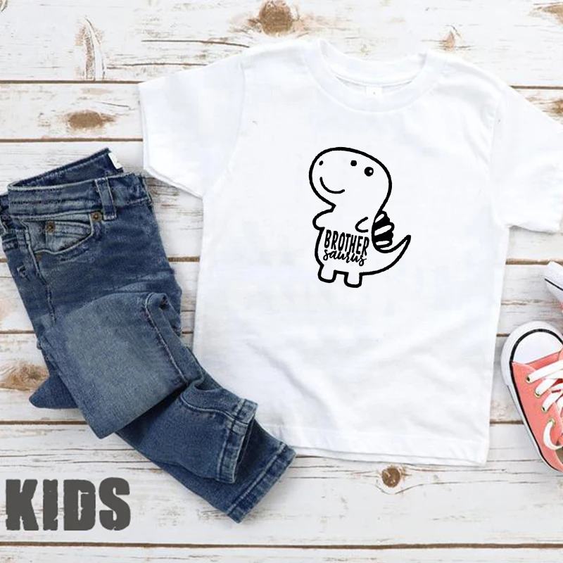 

Dinosaur Kids Clothes Family Matching Tshirts Birthday Clothes Mama Saurus Papa Saurus Clothing Boys Graphic Tee