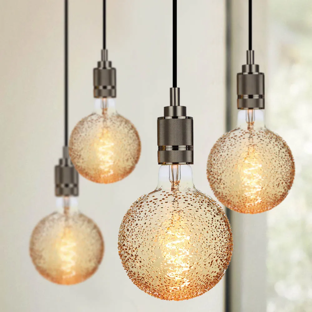 TIANFAN Led Bulbs Vintage Light Bulb G125 Bubble Edison Bulb 4W Dimmable Spiral Filament Amber 220V Decorative Light Bulb
TIANFAN Led Bulbs Vintage Light Bulb G125 Bubble Edison Bulb 4W Dimmable Spiral Filament Amber 220V Decorative Light Bulb