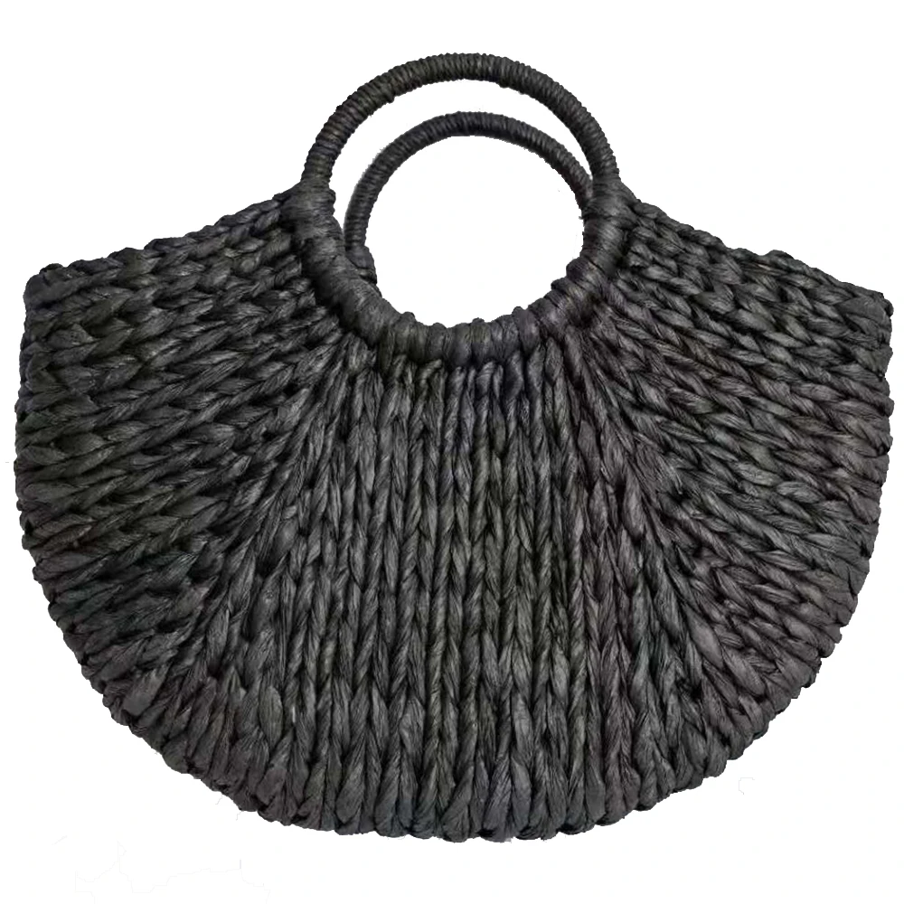 Women Brand Semicircular Straw Handbags Female Luxury Designer Weave Bags Large Capacity Packages For Ladies Beach Vacation New
Women Brand Semicircular Straw Handbags Female Luxury Designer Weave Bags Large Capacity Packages For Ladies Beach Vacation New