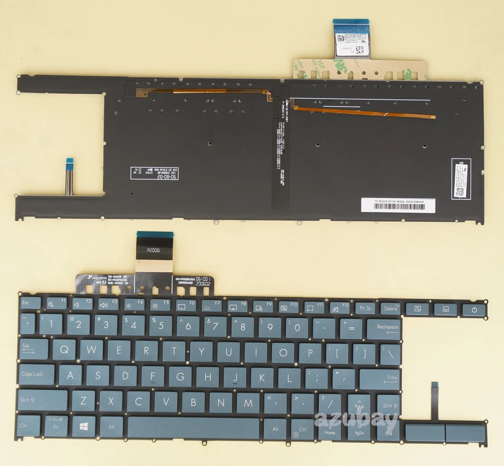 US клавиатура для Asus Zenbook Duo UX481 9Z.NGQBU.001 0KNB0-5622US00 0KN1-A31US13 NSK-W10 01, подсветка, темно-синий
US клавиатура для Asus Zenbook Duo UX481 9Z.NGQBU.001 0KNB0-5622US00 0KN1-A31US13 NSK-W10 01, подсветка, темно-синий