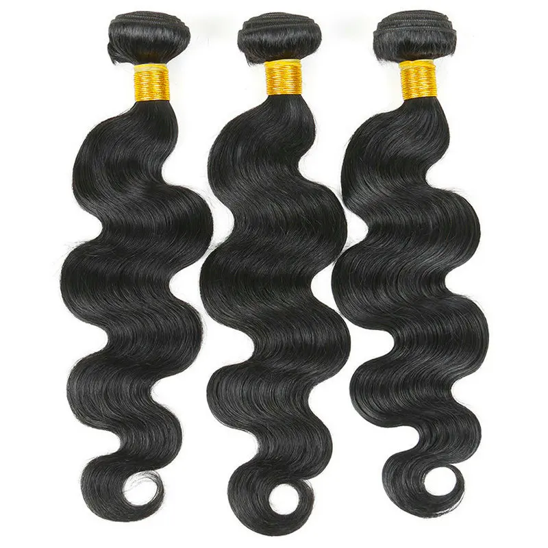 

Emol Malaysian Body Wave Hair Bundles Natural Color 100% Human Hair Bundles Non-Remy Hair Extensions 3/4 Pcs/Lot