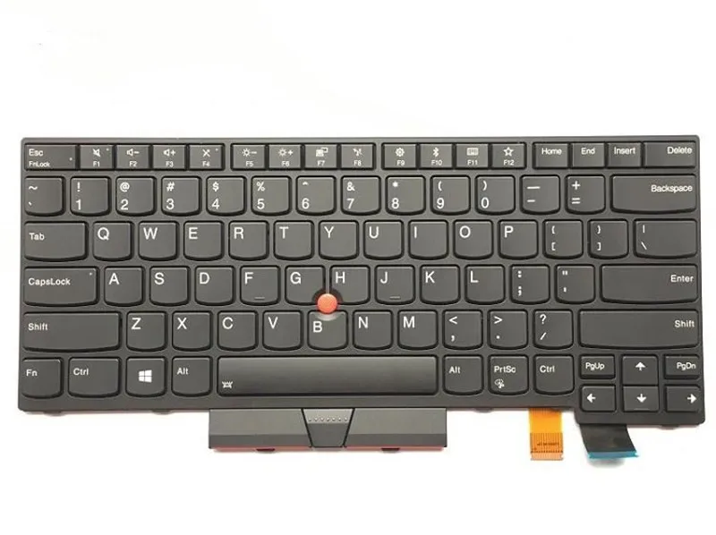 Новая Оригинальная клавиатура для ноутбука Thinkpad Lenovo T470 T480 с английской раскладкой и подсветкой клавиатуры с указательной палочкой 01AX569 01AX487
Новая Оригинальная клавиатура для ноутбука Thinkpad Lenovo T470 T480 с английской раскладкой и подсветкой клавиатуры с указательной палочкой 01AX569 01AX487