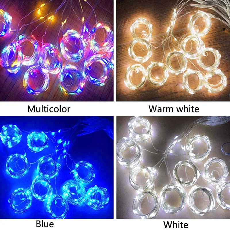 8 Modes Switch USB Copper Wire String Light Christmas xmas Fairy Lights Outdoor Home For Wedding/Party/Curtain/Garden Decoration
8 Modes Switch USB Copper Wire String Light Christmas xmas Fairy Lights Outdoor Home For Wedding/Party/Curtain/Garden Decoration