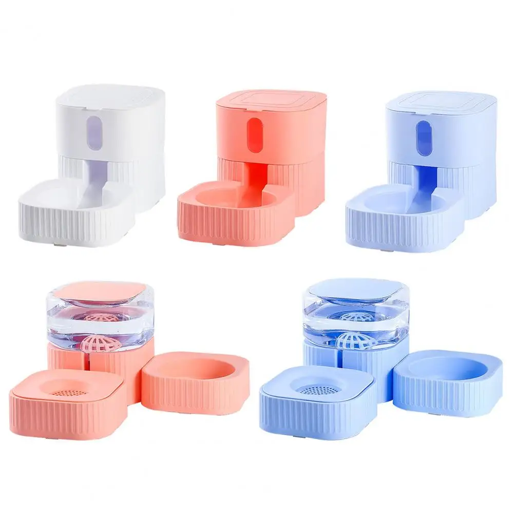 Pet Water Dispenser Automatic Detachable PP 1.8L Double Bowl Feeder for Puppy
Pet Water Dispenser Automatic Detachable PP 1.8L Double Bowl Feeder for Puppy