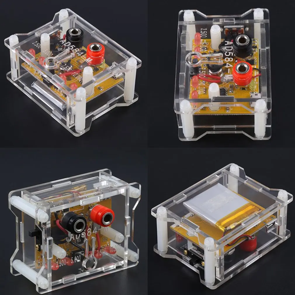 AD584 Reference Module With Transparent Housing High Precision Voltage Reference Module 4 Channel USB Charging
AD584 Reference Module With Transparent Housing High Precision Voltage Reference Module 4 Channel USB Charging