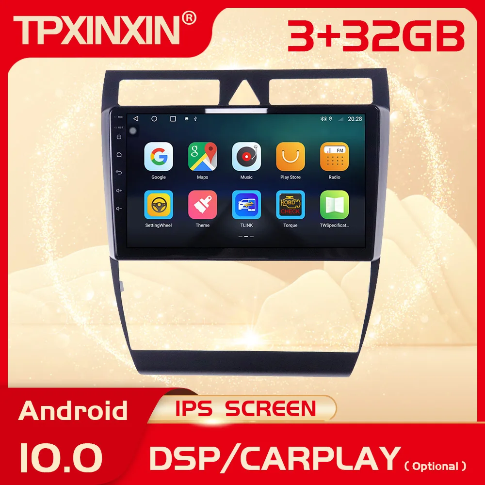 2 Din Carplay Android Radio Receiver Multimedia Stereo For Audi A6 1997 1998 1999 2000 2001 2002 2003 2004 BT Recorder Head Unit
2 Din Carplay Android Radio Receiver Multimedia Stereo For Audi A6 1997 1998 1999 2000 2001 2002 2003 2004 BT Recorder Head Unit