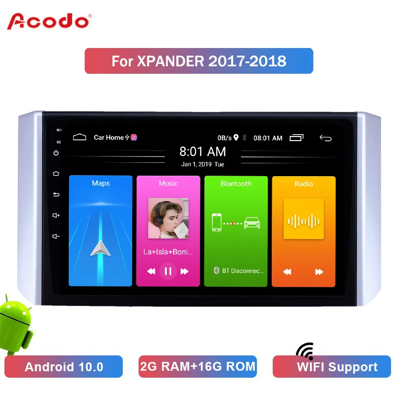 ACODO Android 10 для Mitsubishi Xpander2017-2018 2 + 16G Авто Радио Мультимедийный видеоплеер Навигация стерео GPS 2 din
ACODO Android 10 для Mitsubishi Xpander2017-2018 2 + 16G Авто Радио Мультимедийный видеоплеер Навигация стерео GPS 2 din