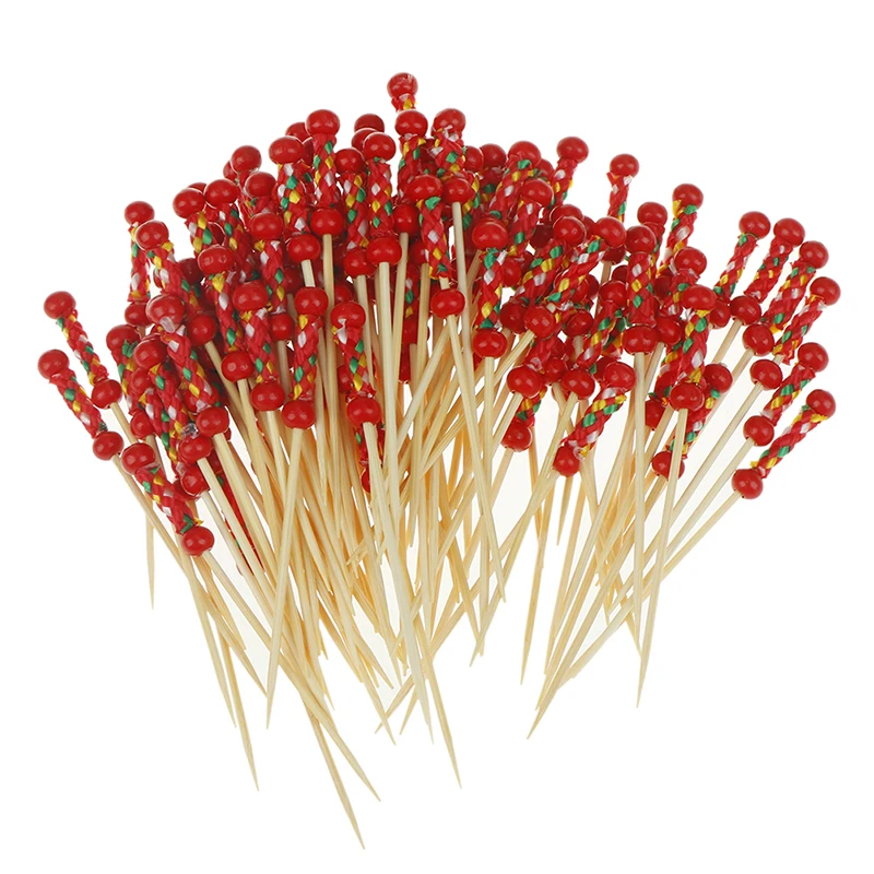 100pcs 9/12cm Bamboo Food Picks Buffet Cupcake Fruit Fork Party Cake Dessert Salad Vegetable Sticks Cocktail Toothpick Skewer
100pcs 9/12cm Bamboo Food Picks Buffet Cupcake Fruit Fork Party Cake Dessert Salad Vegetable Sticks Cocktail Toothpick Skewer