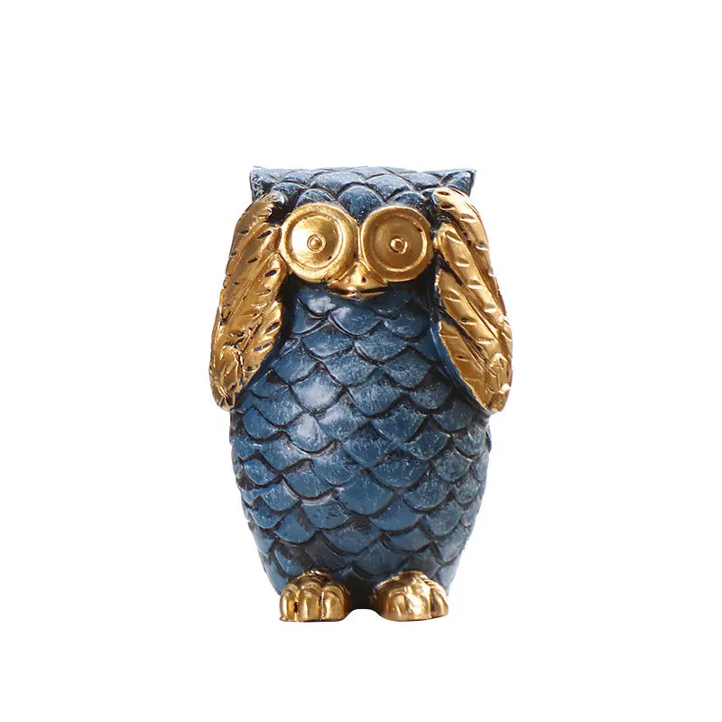 Creative European Animal Resin Owl Statues Figurine Home Decoration Ornaments Wedding Christmas Gift
Creative European Animal Resin Owl Statues Figurine Home Decoration Ornaments Wedding Christmas Gift