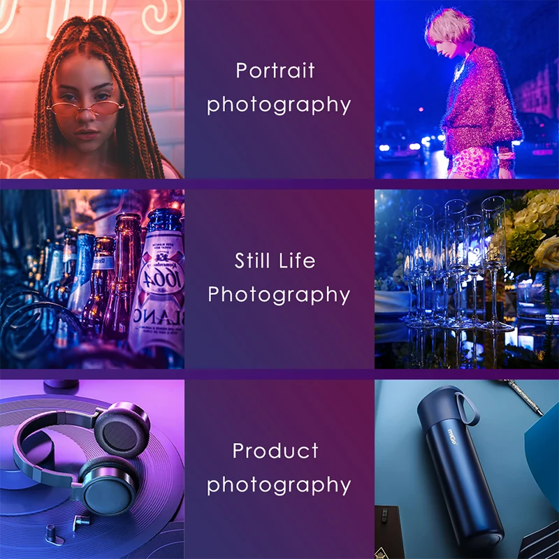 RGB Colorful LED Stick Fill Light Handheld 10W 5600K LED Flash Light Speedlight Photographic Lighting Lamp For Tiktok Youtube
RGB Colorful LED Stick Fill Light Handheld 10W 5600K LED Flash Light Speedlight Photographic Lighting Lamp For Tiktok Youtube