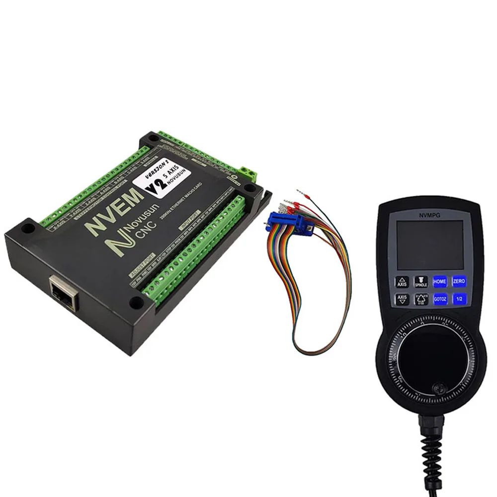 NVEM Mach3 CNC motion controller nvemv2.1 upgrade 3axis 4axis 5axis 6axis mach3 control card Ethernet interface
NVEM Mach3 CNC motion controller nvemv2.1 upgrade 3axis 4axis 5axis 6axis mach3 control card Ethernet interface