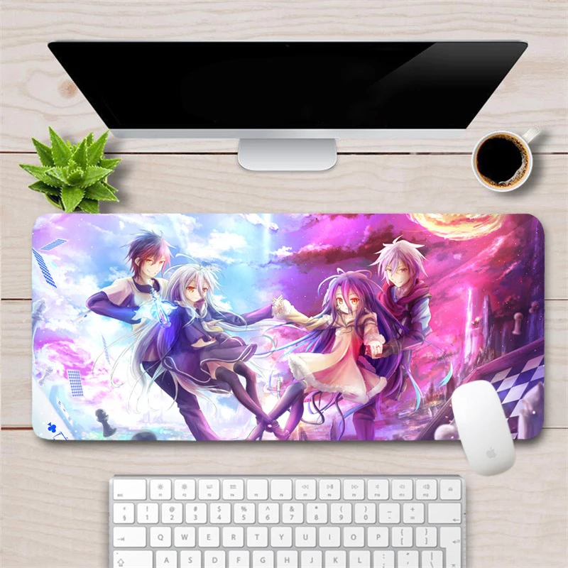 No Game No Life Anime Large Mouse Pad Rubber Durable Gaming Locking Edge Keyboard Pad Laptop Notebook Desk Mat Home MousePad
No Game No Life Anime Large Mouse Pad Rubber Durable Gaming Locking Edge Keyboard Pad Laptop Notebook Desk Mat Home MousePad