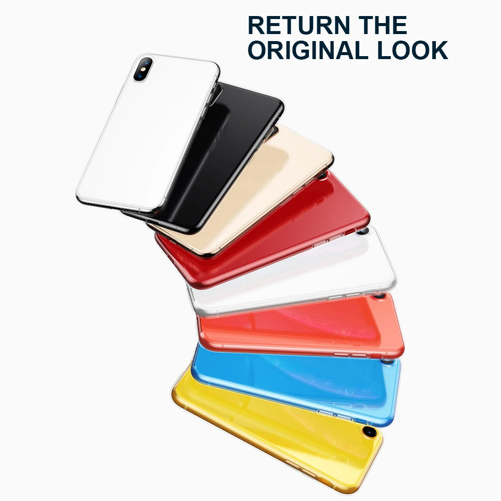 Ultra Thin Clear Phone Case For iPhone 11 7 Case Silicone Soft Back Cover For iPhone 11 Pro XS Max X 8 7 6s Plus 5 SE 11 XR Case
Ultra Thin Clear Phone Case For iPhone 11 7 Case Silicone Soft Back Cover For iPhone 11 Pro XS Max X 8 7 6s Plus 5 SE 11 XR Case