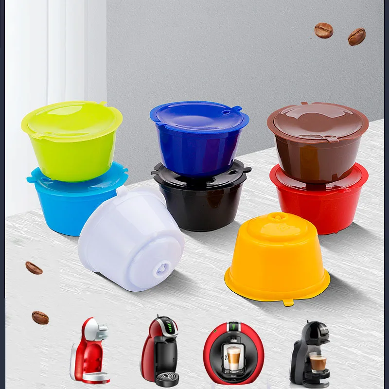 Reusable 8 Color Coffee Capsule Filter Cup for Nescafe Dolce Gusto Models Filters Baskets Pod Soft Taste Sweet Cafe Capsules
Reusable 8 Color Coffee Capsule Filter Cup for Nescafe Dolce Gusto Models Filters Baskets Pod Soft Taste Sweet Cafe Capsules