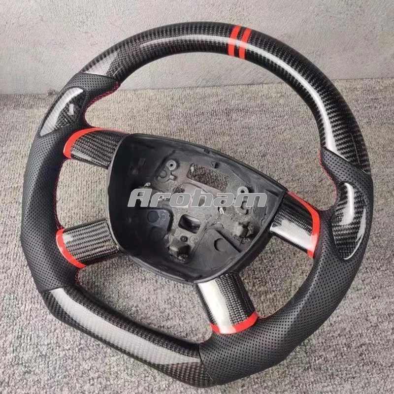 Customize Carbon Fiber Steering Wheel For Ford Kuga 2008 2009 2010 2011 Focus 2 2005-2011 C-MAX 2007-2010 Transit
Customize Carbon Fiber Steering Wheel For Ford Kuga 2008 2009 2010 2011 Focus 2 2005-2011 C-MAX 2007-2010 Transit