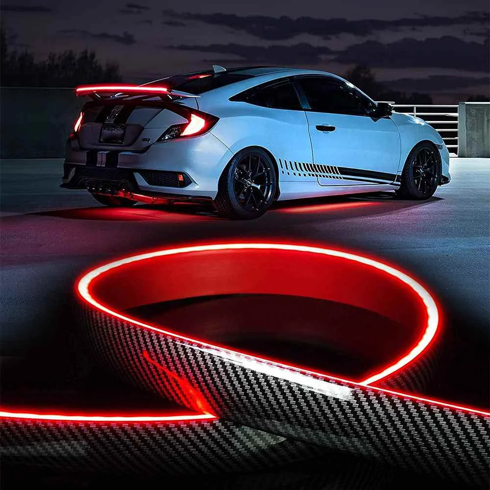 No-Drill Led Spoiler for Car Trunk Lip Spoiler Universal Rear Tail Wing Driving Lamp Multifunction Brake Light Strip
No-Drill Led Spoiler for Car Trunk Lip Spoiler Universal Rear Tail Wing Driving Lamp Multifunction Brake Light Strip